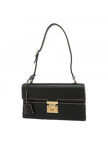Gucci Gucci Shoulder Bag 001 4214 Leather Black Champagne Women's P3321603 (view 1)
