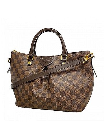 Louis Vuitton Louis Vuitton Damier Siena PM Handbag N41545 Ebene 2-way bag for women P3316961 (view 1)