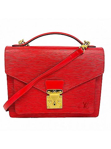 Louis Vuitton Louis Vuitton Epi Monceau handbag, M52127, Castilian Red, 2-way bag for women, P3316108 (view 1)