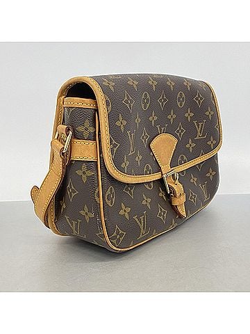 Louis Vuitton Louis Vuitton Monogram Sologne Shoulder Bag M42250 Brown Women's P3309749 (view 2)