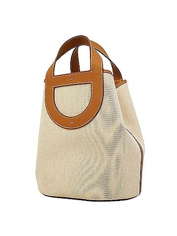 Hermès Hermes In the Loop 23 Handbag, Toile H Swift Leather, Gold, W Stamp, Women's, P3307932 (view 1)