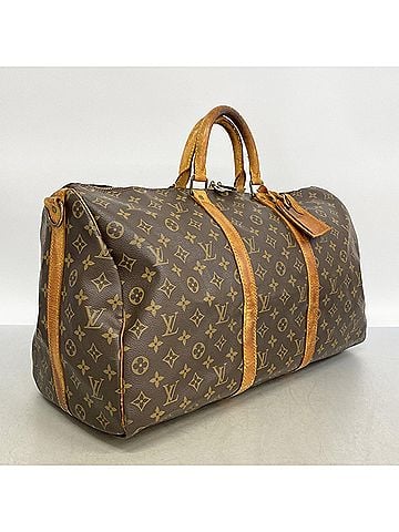 Louis Vuitton Louis Vuitton Bag/Boston Bag Monogram Keepall Bandoulière 50 M41416 Brown Men's/Women's P3295494 (view 2)