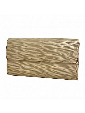 Louis Vuitton Louis Vuitton Epi Leather Portefeuille Sarah Long Wallet M60318 Grey Women's P3291267 (view 1)