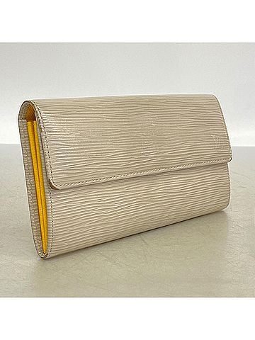Louis Vuitton Louis Vuitton Epi Leather Portefeuille Sarah Long Wallet M60318 Grey Women's P3291267 (view 2)