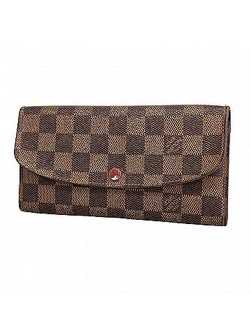 Louis Vuitton Louis Vuitton Damier Portefeuille Emilie Long Wallet N63544 Ebene Rouge Ladies P3291163 (view 1)