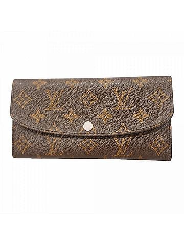 Louis Vuitton Louis Vuitton Monogram Portefeuille Emilie Long Wallet M61289 Brown Rose Ballerine Women's P3291170 (view 1)