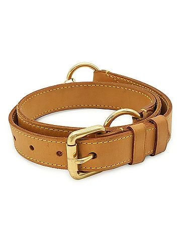 Louis Vuitton LOUIS VUITTON Louis Vuitton Shoulder Strap, Natural Leather, Adjustable, Strap Only, J00109 (view 2)