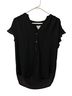 J.Crew 100% Polyester Black Short Sleeve Blouse Size S - photo 1