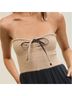 Aerie Color Block Tan Black Cords Size M - photo 5