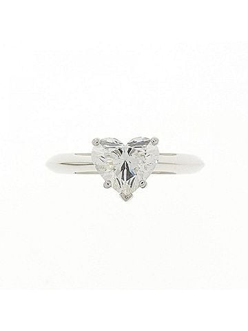 Tiffany & Co. Tiffany &amp; Co. Heart-Shaped Ring 0.81CT H VVS2 (view 2)