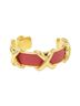 Hermès 100% Leather Red Hermes bangle One size - photo 1