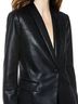 Alice + Olivia Snake Print Black Blazer Size 2 - photo 16