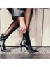 Stuart Weitzman 100% Leather Solid Black Ankle Boots Size 8 - photo 15