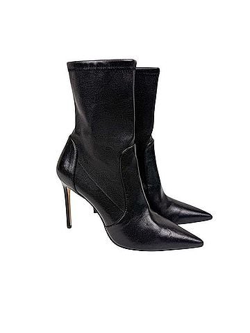 Stuart Weitzman Stuart 100 Stretch Bootie Ankle Boots (view 2)