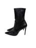 Stuart Weitzman 100% Leather Solid Black Ankle Boots Size 8 - photo 3