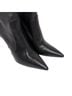 Stuart Weitzman 100% Leather Solid Black Ankle Boots Size 8 - photo 7