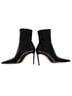 Stuart Weitzman 100% Leather Solid Black Ankle Boots Size 8 - photo 8