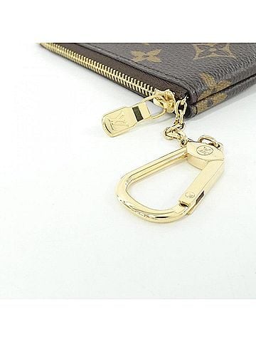 Louis Vuitton Louis Vuitton Monogram Pochette Clé M62650 Coin &amp; Key Case (view 2)