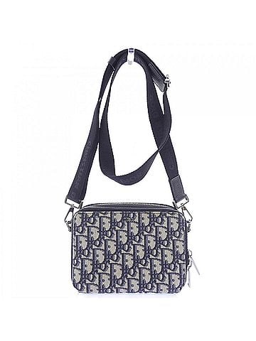 Christian Dior Christian Dior Dior DIOR Zip Pouch with Strap, Oblique Jacquard, 2OBBC119YSE Handbag (view 1)