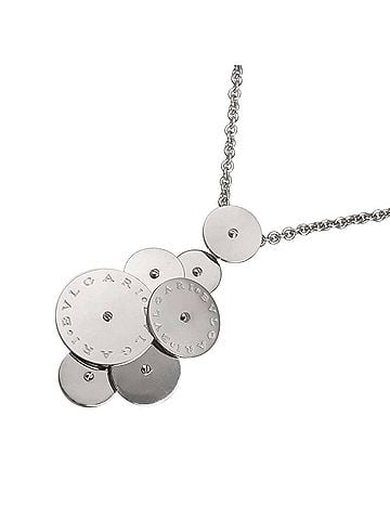Bvlgari Bulgari BVLGARI Cicladi Necklace 32.7g 45cm 18K WG White Gold 750 (view 1)