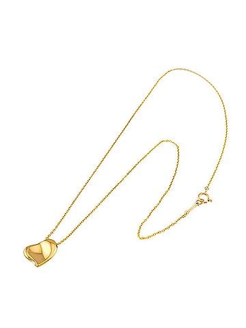 Tiffany & Co. Tiffany &amp; Co. Full Heart Necklace, 37cm, 18K Yellow Gold (750) (view 2)