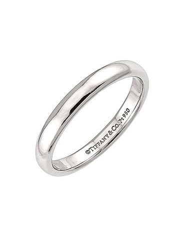 Tiffany & Co. Tiffany &amp; Co. Forever 1 Ring, 3mm wide, Platinum (Pt) (view 1)
