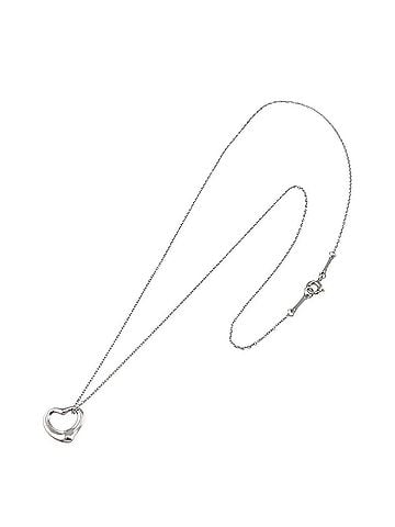 Tiffany & Co. Tiffany &amp; Co. Heart Necklace, 11mm wide, 40.5cm long, Platinum (Pt) (view 2)
