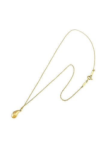 Tiffany & Co. Tiffany &amp; Co. Teardrop Necklace, 42.5cm, 18K Yellow Gold (750) (view 2)