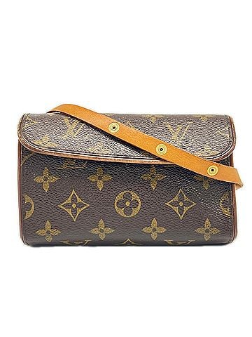 Louis Vuitton LOUIS VUITTON Monogram Pochette Florentine with Shoulder Strap M51855 Bag for Women (view 1)
