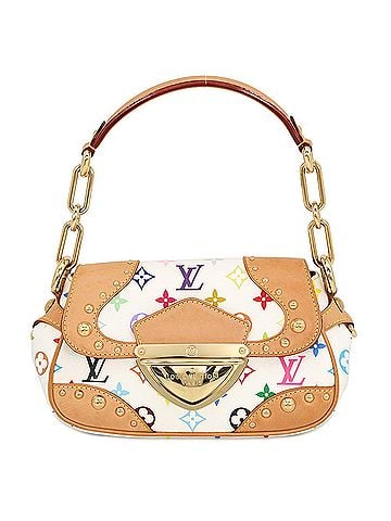 Louis Vuitton Louis Vuitton Monogram Multicolor Marilyn Handbag M40127 White Shoulder Bag for Women LOUIS VUITTON (view 1)