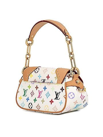 Louis Vuitton Louis Vuitton Monogram Multicolor Marilyn Handbag M40127 White Shoulder Bag for Women LOUIS VUITTON (view 2)