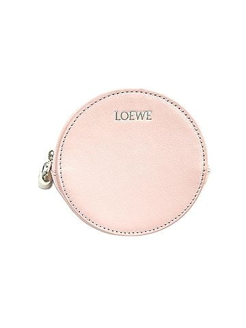 Loewe LOEWE Shiny Napa Calf Pebble Cookie Keychain Blossom CANB419X01 Wallet/Coin Case Pink Women's (view 1)