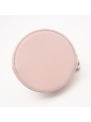 Loewe LOEWE Shiny Napa Calf Pebble Cookie Keychain Blossom CANB419X01 Wallet/Coin Case Pink Women's (view 2)