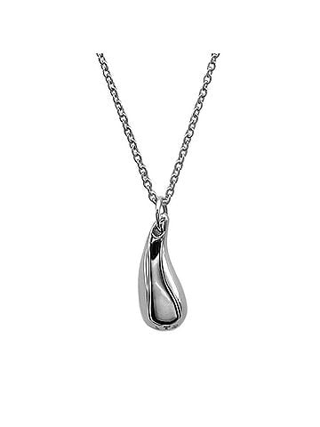 Tiffany & Co. TIFFANY&amp;Co. Teardrop Necklace, SV925 Silver, Women's (view 2)