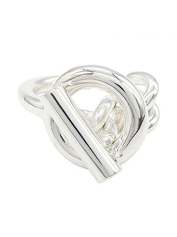 Hermès Hermes Croisette GM Ring - Sterling Silver 925 Women's Silver-tone Jewelry (view 2)