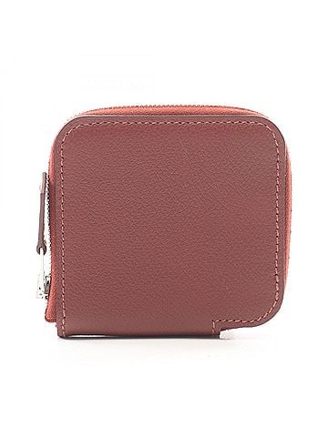 Hermès Hermes Azap Compact Mini Silk In Rouge H Wallet - Evercolor Series Women's Bordeaux (view 1)