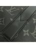 Louis Vuitton 100% Canvas Black Louis Vuitton Monogram Eclipse Cabas Light M44228 Handbag One size - photo 5