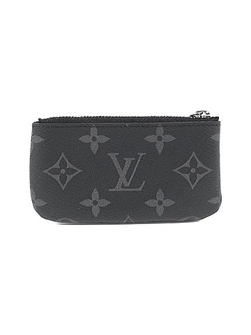 Louis Vuitton Louis Vuitton Monogram Eclipse Reverse Card Key Case Pochette Clé M80905 Coin &amp; (view 2)