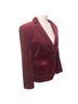 Veronica Beard 98% Cotton 2% Elastane 100% Polyester Burgundy Blazer Size 2 - photo 5