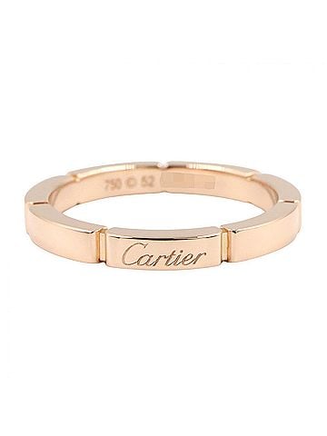 Cartier Cartier Maillon Panthère Wedding Ring, 18K Pink Gold (PG), Women's, Tone, B4079800 (view 2)
