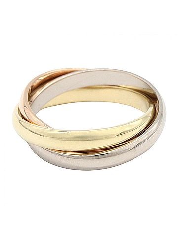 Cartier Cartier Trinity Ring - Ring/Finger Jewelry 18K (Yellow Gold), 18KWG (White 18KPG (Pink Gold) Women's Gold Tone, Silver Tone (view 2)