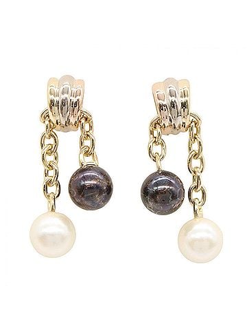 Cartier Cartier Trinity Pearl Earrings - 18K Yellow Gold, White Pink Gold for Women Tones, Silver Tones (view 1)