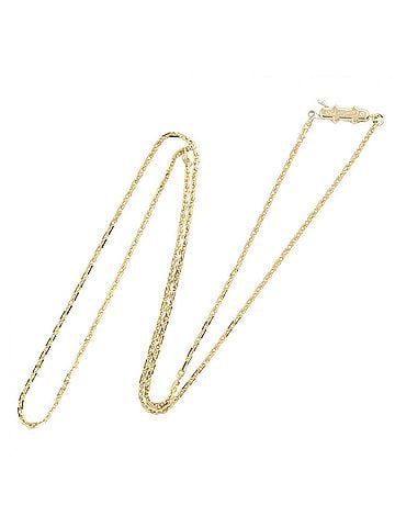Cartier Cartier chain necklace, 18K (yellow gold) jewelry, women's, gold tone. (view 2)