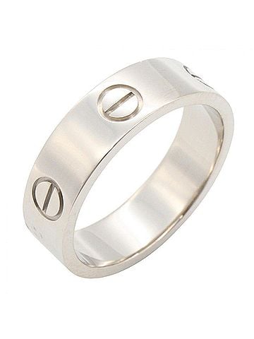 Cartier Cartier Love Ring, 18K White Gold (18KWG), Silver Tone, B4084700 (view 1)