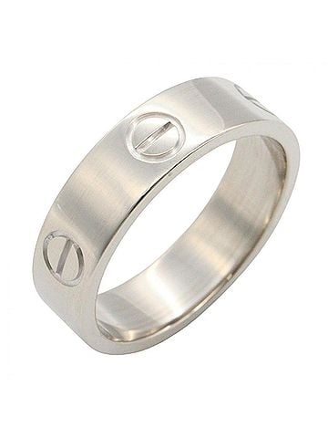 Cartier Cartier Love Ring, 18K White Gold (18KWG), Silver Tone, B4084700 (Men's/Women's) (view 1)