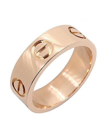 Cartier Cartier Love Ring, 18K Pink Gold (PG), Women's, Tone, B4084800 (view 1)
