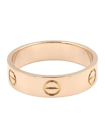 Cartier Cartier Love Ring, 18K Pink Gold (PG), Men's/Women's, Tone, B4084800 (view 2)