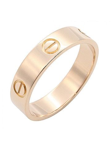 Cartier Cartier Love Ring, 18K Pink Gold (PG), Men's/Women's, Tone, B4084800 (view 1)