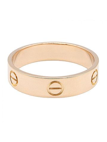 Cartier Cartier Love Ring, 18K Pink Gold (PG), Men's/Women's, Tone, B4084800 (view 2)