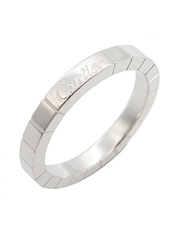 Cartier Cartier Lanieres Ring, 18K White Gold (18KWG), Men's/Women's, Silver Tone (view 1)